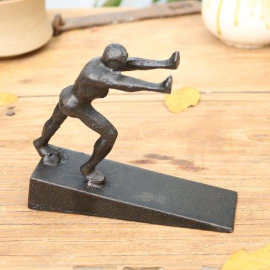 Cast Iron Decorative Bird Door Stop, Heavy Duty Door Stopper, Door Stop