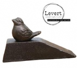 Cast Iron Decorative Bird Door Stop, Heavy Duty Door Stopper, Door Stop Wedge to Stop Your Bedroom, Bath and Exterior Doors