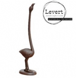 Cast Iron Flamingo Paper Holder Decorative Bathroom Toilet Paper Holder Stand