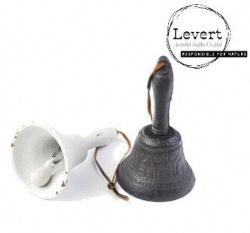 Hand Bell, Metal Call Bell Alarm Hand Held Service Call Bell Desktop Bell Tea Dinner Bell Game Bell, Christmas Bell, Rustic Color