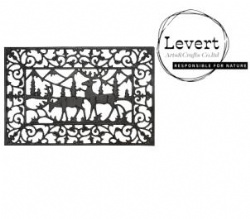 Long Heavy Duty Rubber Cast Iron Style Doormat Victorian Door Mat