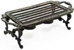 Rectangle Cast Iron Tealight Warmer Decorative Stove Teapot Dish Warmer Holder