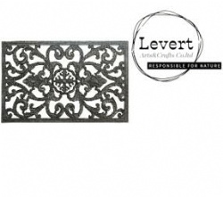 Victorian Wrought Iron Effect Non-Slip Rubber Step Door Mat